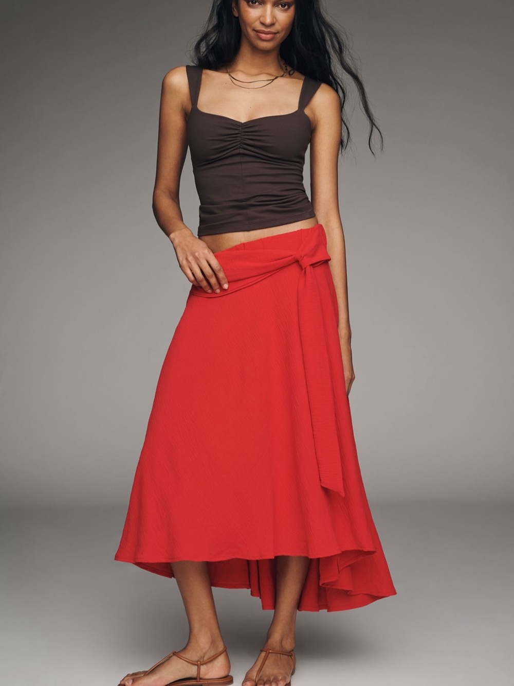 Anthropologie Free Spirit Midi Skirt NWT